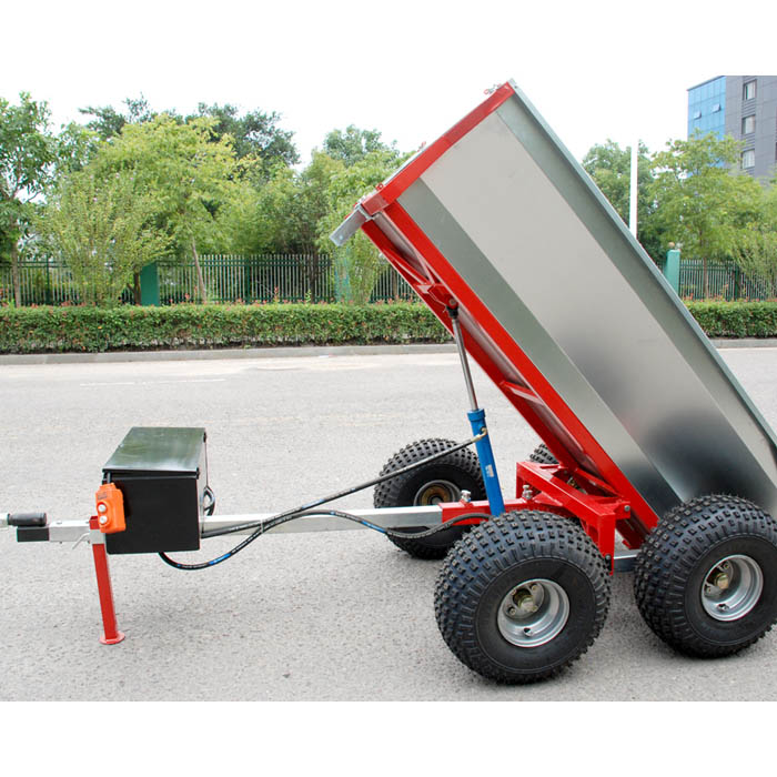 hydraulic pump tipping trailer