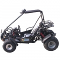 2 seater Racing Buggy com reverso 150cc preto 