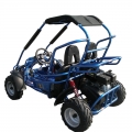 Tubarão-martelo Twister vai Kart fora estrada 200cc azul 