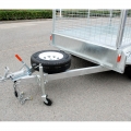 5 x 8 Tandem gaiola Trailer 