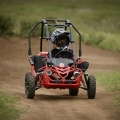 Tubarão-martelo Mini ir Kart Mini bicicleta vermelho 